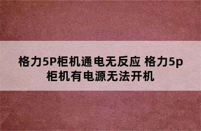 格力5P柜机通电无反应 格力5p柜机有电源无法开机